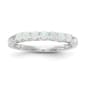 Gemstone Classics&#40;tm&#41; Sterling Silver & Created Opal Ring - image 1