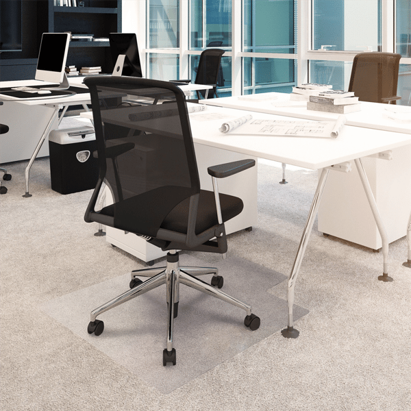 Floortex® Advantagemat® Lipped Chair Mat for Carpets up to 3/8in.