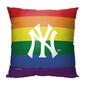 Northwest New York Yankees Pride Throw Pillow - 18x18 - image 1