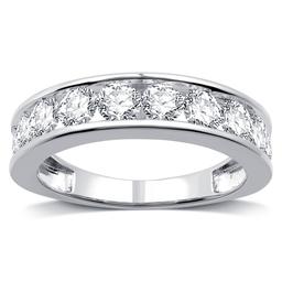 Nova Star(R) 1 1/2ctw. Lab Grown Diamond Channel Anniversary Band