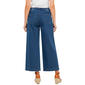Womens da-sh Mid Rise Twill Wide Leg Jeans - image 2