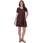 Womens Ruby Rd. Sedona Escape Tropical Tiered Shift Dress - image 1
