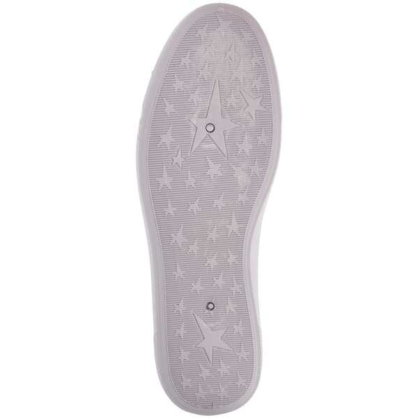 Womens Ashley Blue Floral With Bow Slip On Flats