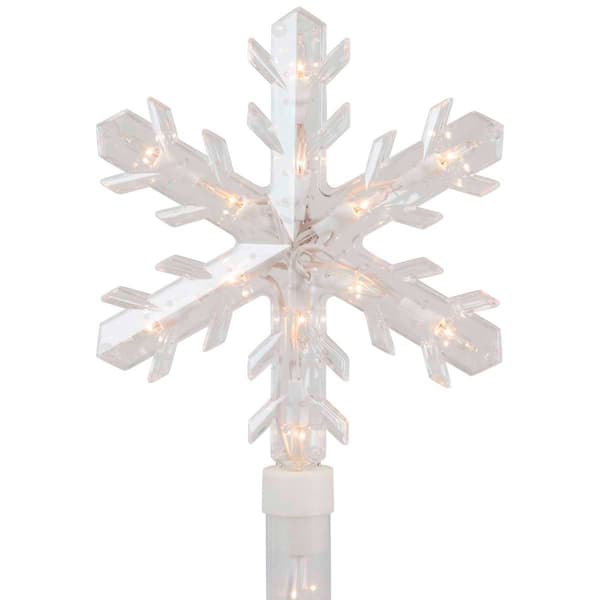 Northlight Seasonal 4 Snowflake Christmas Pathway Markers