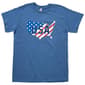 Mens Home of the Brave Short Sleeve USA Tee - image 1