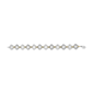 Haus of Brilliance Two-tone 1/10ctw Round Diamond Tennis Bracelet - image 3