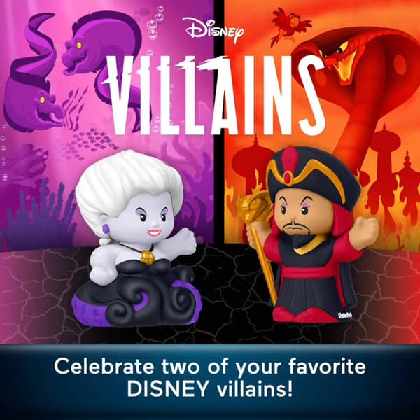 Fisher-Price Little People Collector Disne Villains Ursila& Jafar