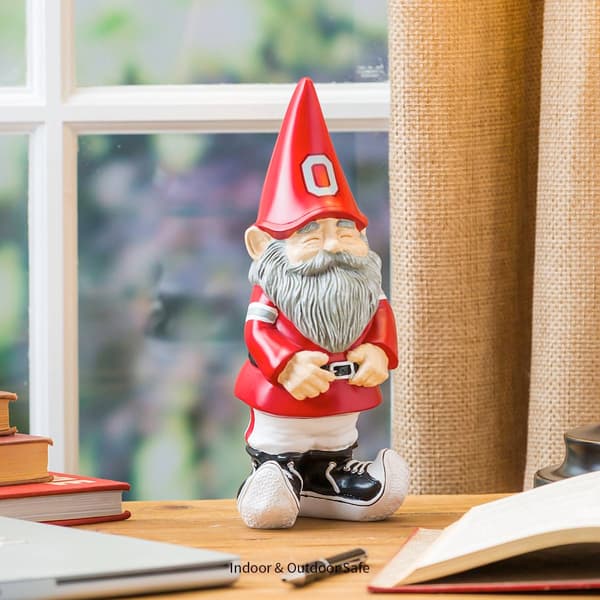 Evergreen Ohio State University Garden Gnome
