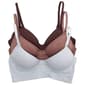 Womens Danskin 3pk Seamless Moled Underwire Bra DS3951-3PKS - image 2