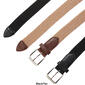 Mens Chaps 2pk. Weaved Woven Belts - image 3