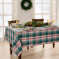 Threadmade Holiday Fireside Plaid Tablecloth - image 2
