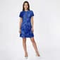 Petite Cocomo Short Sleeve 1/2 Zip Gomez Shift Dress - image 1