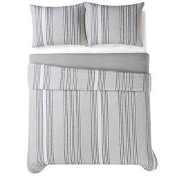 Truly Soft Kiel Stripe Flannel Comforter Set