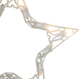 Northlight Seasonal 10.25ft. Twinkle Star Icicle Christmas Lights