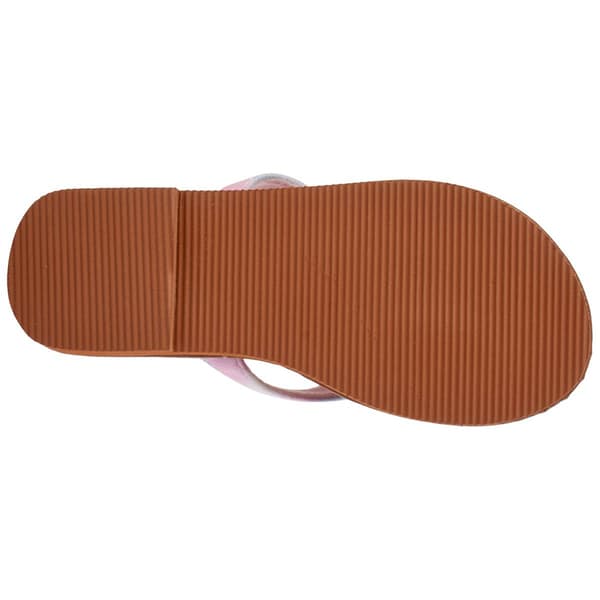 Big Girls Capelli&#174; New York Ombre 3D Flower Flip Flops