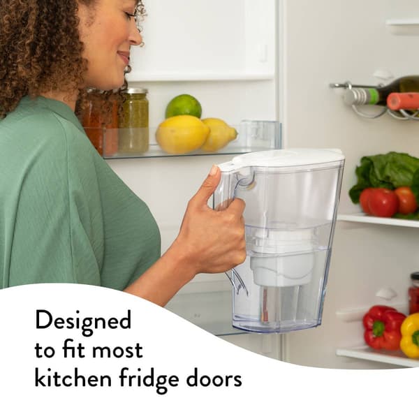 Aqua Optima Water Filter Pitcher w/ with 1 Evolve+ Filter
