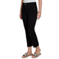 Womens Ruby Rd. Key Items Jet Black Cropped Girlfriend Jeans - image 3