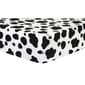 Trend Lab&#40;R&#41; Cow Print Deluxe Flannel Fitted Crib Sheet - image 1