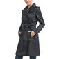 Womens BGSD Waterproof Hooded Belted Trench Coat - image 2