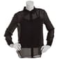 Womens Nicole Miller Long Sleeve Button Front Studded Blouse - image 1