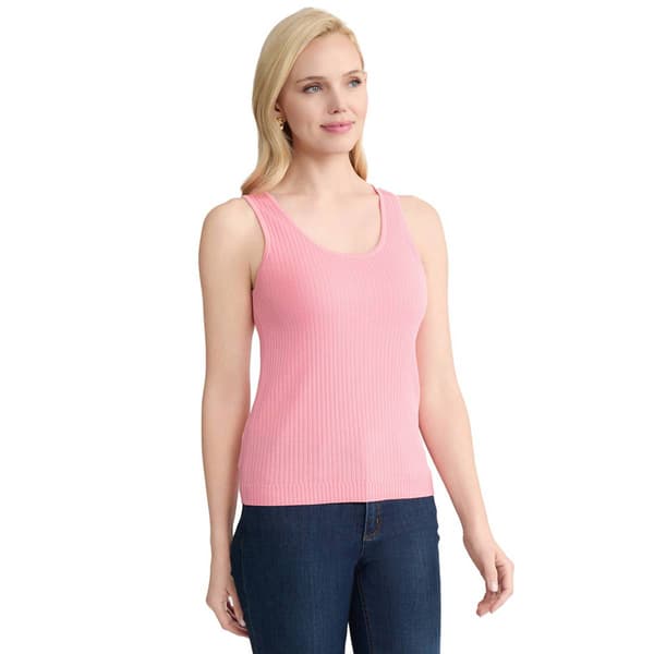 Womens Jones New York Sutton Ribbed Tank Top - image 