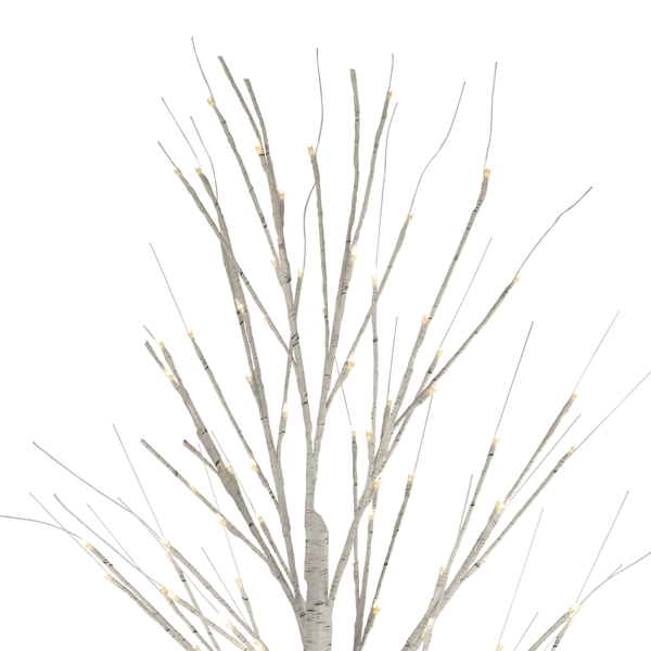 Northlight 6ft. LED Warm White Lights Christmas Twig Tree