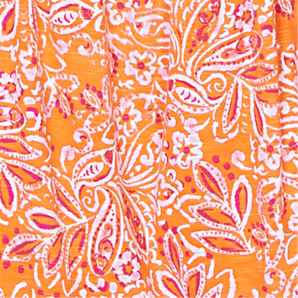 Petite Ruby Rd. Hothouse Florals Tie Sleeve Paisley Blouse