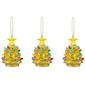Mr. Christmas 4in. 3pc. Shatterproof Electroplated Ornament Tree - image 1