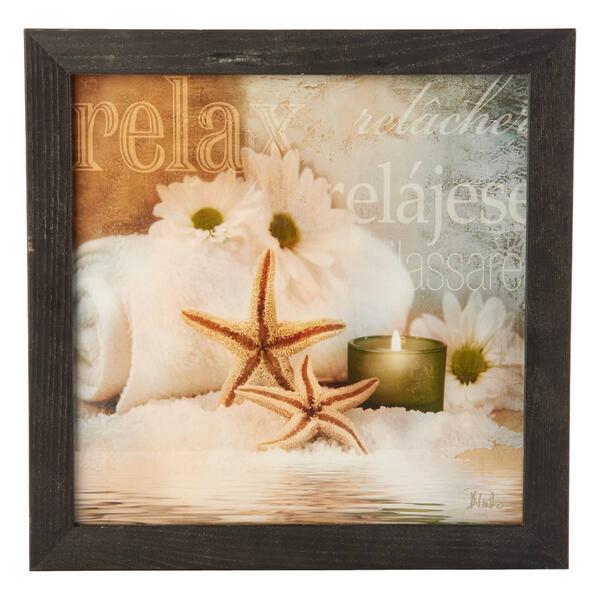 Timeless Frames(R) Relaxation Starfish Framed Art - 12x12 - image 