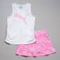 Girls (7-16) Puma® Leopard Logo Tank & Skort Set - image 2