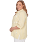Plus Size Alfred Dunner Out Of The Blue Embroidered Daisy Blouse - image 4