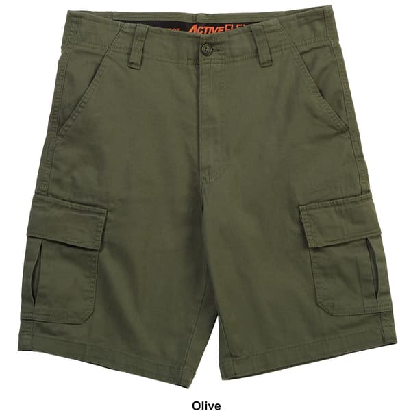 Mens Architect® Activeflex Stretch Twill Cargo Shorts - Boscov's