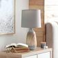Simple Designs Ceramic Oblong Table Lamp w/Shade - image 7