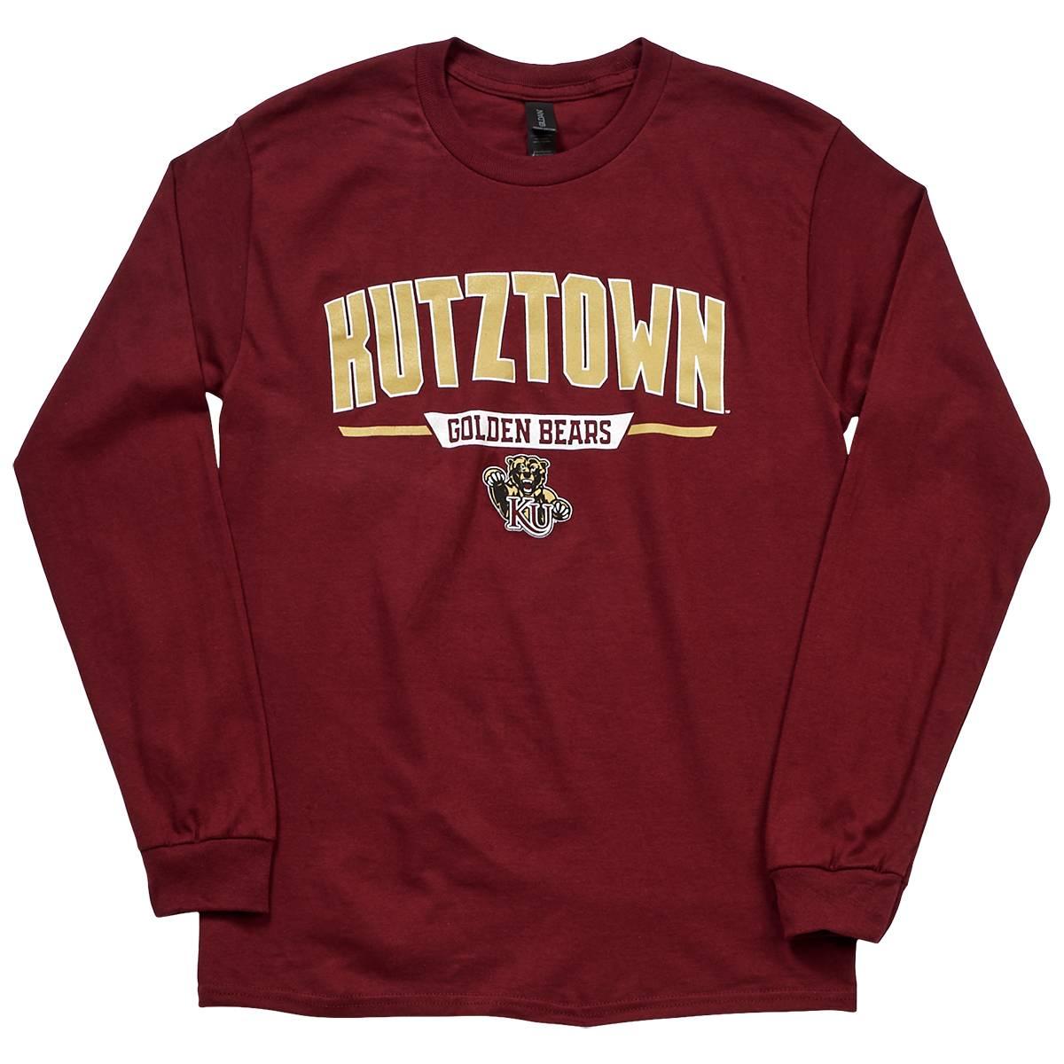 Mens Tailgate Kutztown High Arch Long Sleeve Tee