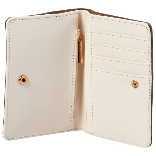 Womens Nanette Lepore Clarra Bifold/Credit Card Wallet-Cherry