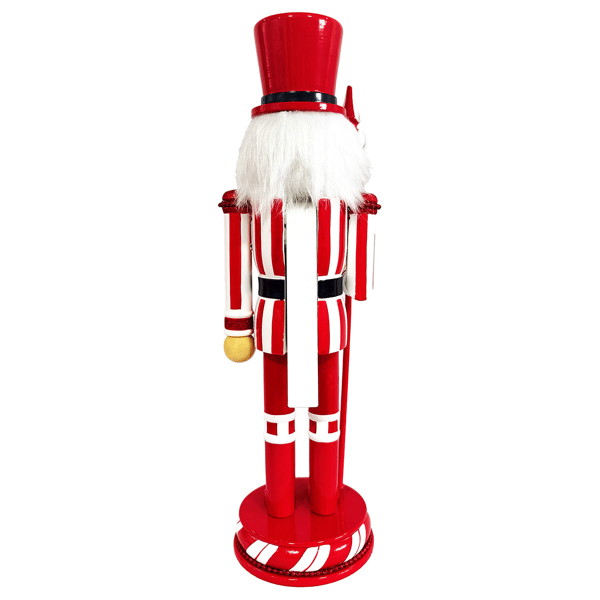 Santa''s Workshop 14in. Peppermint Swirl Nutcracker