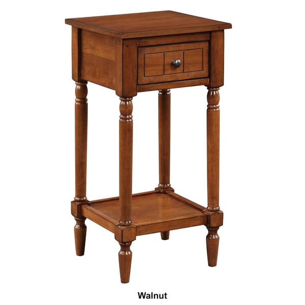 Convenience Concepts French Country Khloe 1 Drawer Accent Table