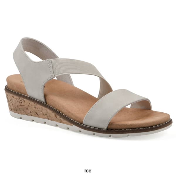 Womens Cliffs by White Mountain Tinnley Wedge Sandals
