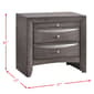Elements Emily 2 Drawer Nightstand - image 4