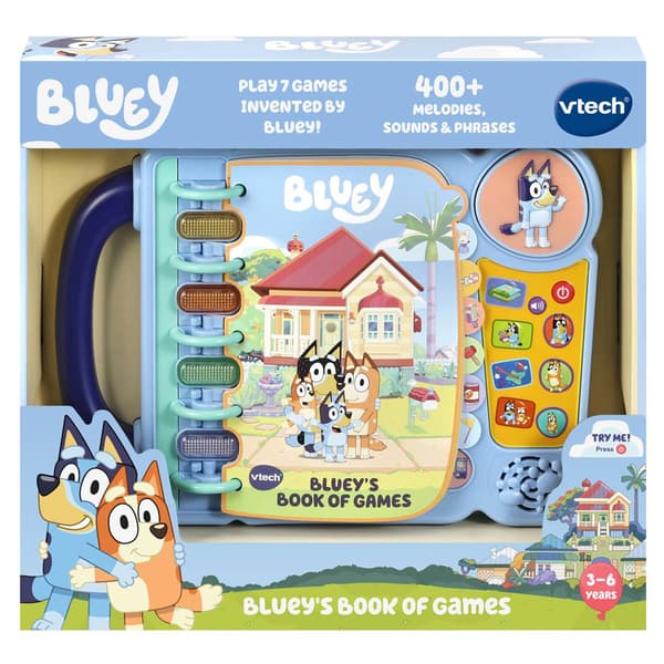 VTech® Bluey Blue''s Book of Games