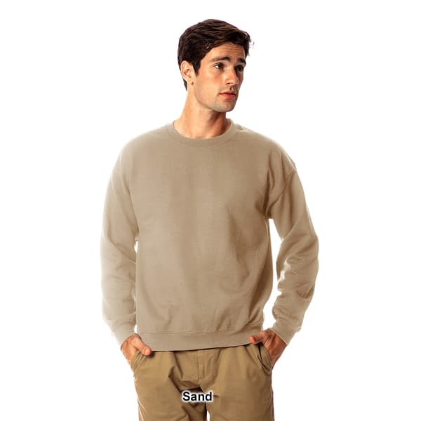 Mens Gildan Heavy Blend Crew Neck Fleece Sweatshirt