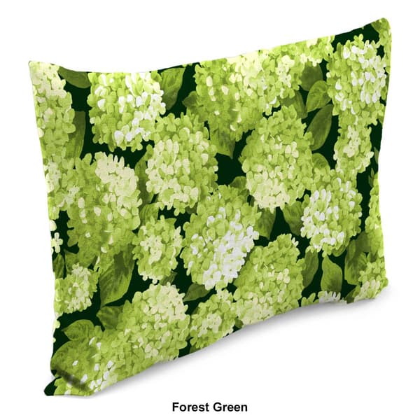 Jordan Manufacturing 2pk. Hydrangea Floral Lumbar Throw Pillows