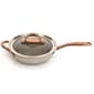 BergHOFF Ouro Stainless Steel 10in. Deep Skillet w/ Glass Lid - image 1