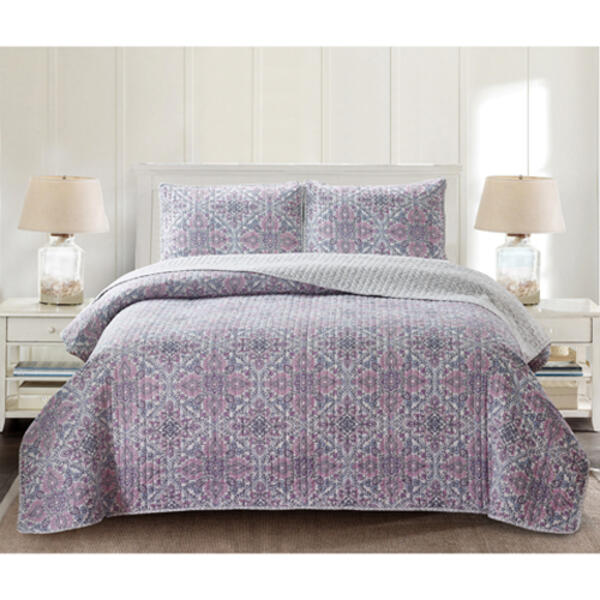 Universal Home Fashions Terragon 3pc. Quilt Set - image 