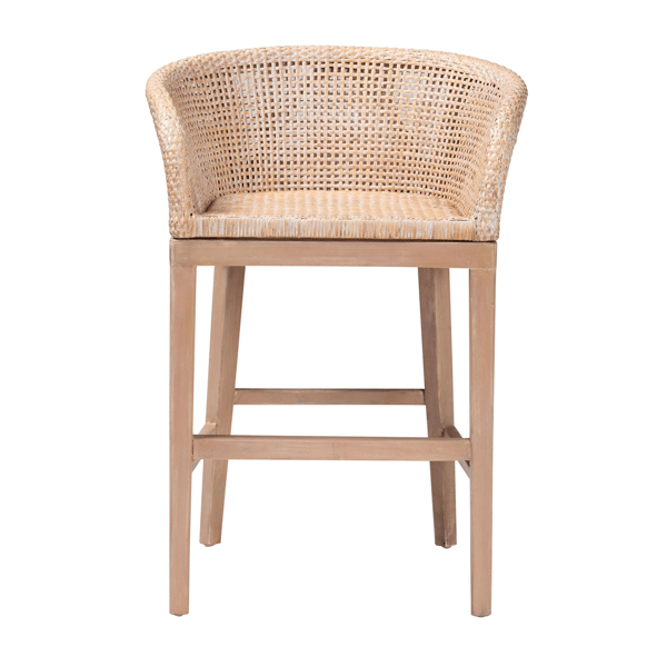 bali & pari Papua Modern Bohemian Counter Stool