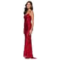 Juniors Blondie Nites Sequin Rose Sheath Dress - image 5