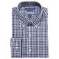 Mens Preswick & Moore Twill Dress Shirt - Blue/Black Plaid - image 1