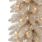 Puleo International PreLit Alpine Rose Gold Pencil Christmas Tree - image 4
