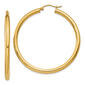 Gold Classics&#40;tm&#41; 14kt. Gold 45mm Tube Hoop Earrings - image 1
