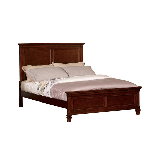 Tamarack Cherry Finish Headboard/Foot Board with Slats - image 